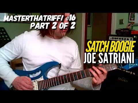 Satch Boogie by Joe Satriani (Part 2 of 2) - Riff Guitar Lesson w/TAB - MasterThatRiff! 17