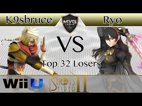 K9sbruce (Sheik) vs. MVG|Ryo (Corrin) - Top 32 Losers - Shots Fired 2