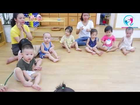 Giờ tiếng Anh - Lớp 0-3 tuổi - Skyline Montessori Preschool