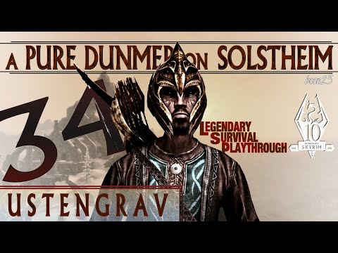 Pure Dunmer on Solstheim Build (34) - Ustengrav - Skyrim AE Legendary Survival