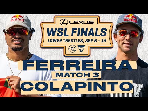 Italo Ferreira vs Griffin Colapinto | Lexus WSL Finals 2024 - Match 3