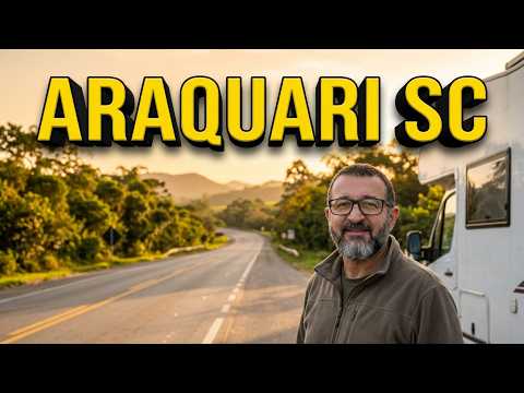 Como É chegar de Motorhome em Araquari SC saindo de Itajaí
