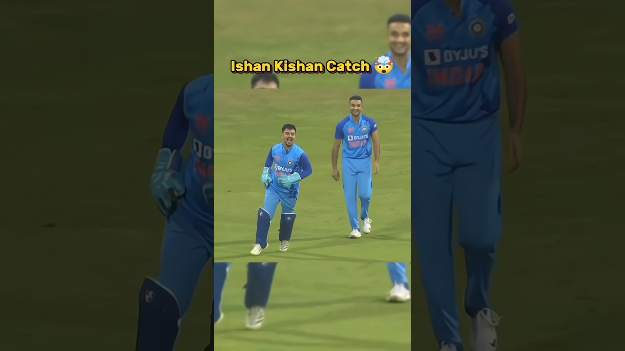 Ishan Kishan took an unbelievable catch 🤯😳|#shorts#cricket#ishankishan