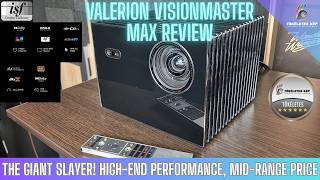 Az otthoni mozi forradalma! Valerion VisionMaster Max  4k RGB lézer smart projektor teszt!