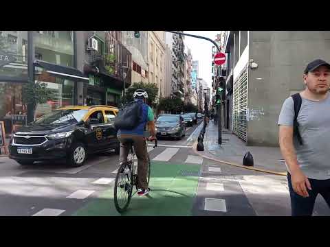 Buenos Aires ciudad/recorrido por calle Suipacha/Centro Porteño 