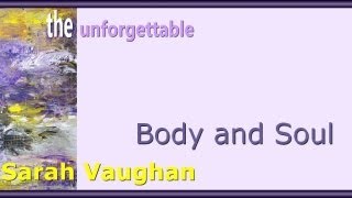 Sarah Vaughan - Body and Soul
