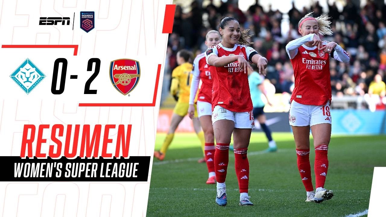 LAS GUNNERS GANARON EN LONDRES Y SIGUEN DE RACHA | London City 0-2 Arsenal | RESUMEN