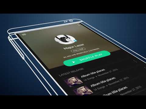 Spotify Musical - Mobile Application Video