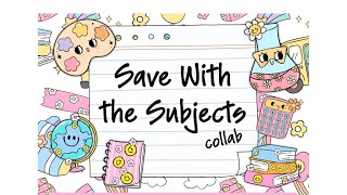 NEW**✨ Lower Budget Savings Collab | Back-to-School Edition ✨**