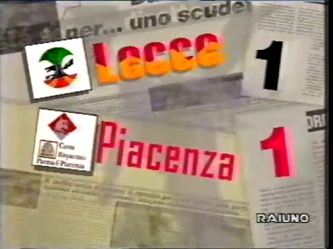 SERIE A 1993/1994: LECCE - PIACENZA 1-1