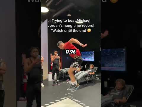 He Can Jump 1 Second In The Air