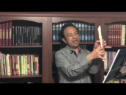 CURSO DE FLAUTA DULCE (LECCIÓN 1)