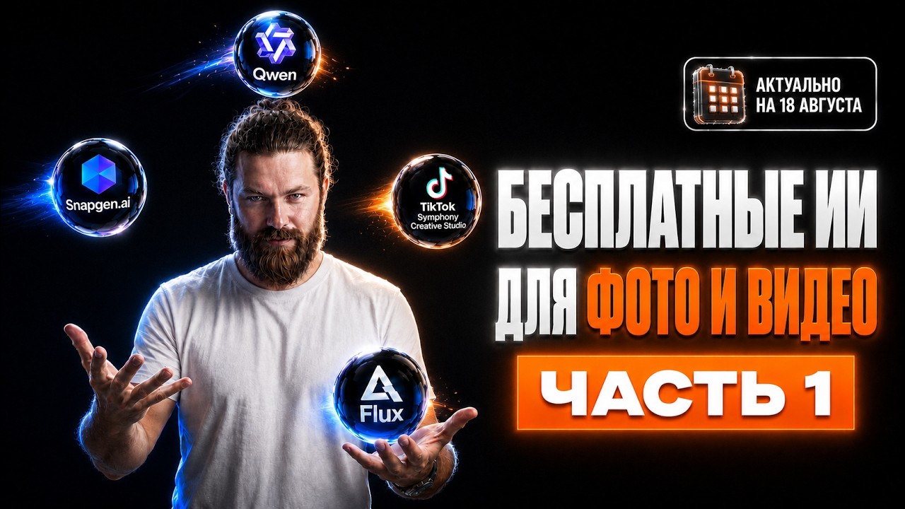 YouTube: ХВАТИТ ПЛАТИТЬ ЗА ИИ! Топ бесплатных нейросетей