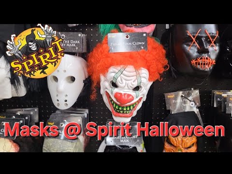 Masks @ Spirit Halloween 2025!!! #spirithalloween #masks 