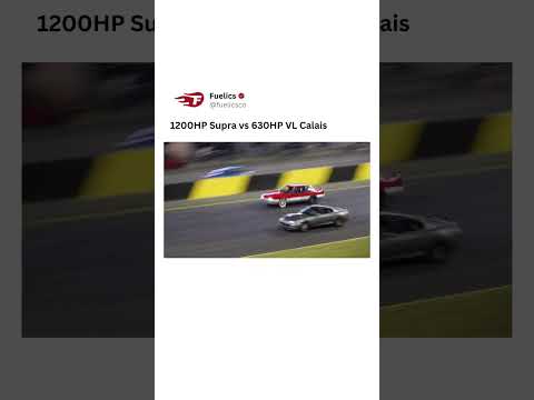 Thumbnail for 1200HP Toyota Supra vs 630HP Holden Calais #supra #holden #racing by Holden Calais