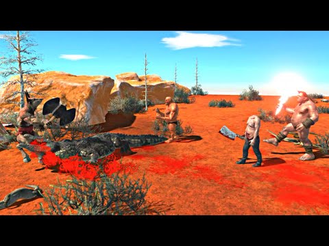 ⚡ 4 Giants VS Every Faction - 🦕 Animal Revolt Battle Simulator 🦖