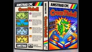 AMSTRAD CPC 6128 += CROCO PINBALL =+ NEW PORT GAME 2026