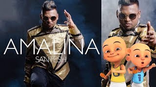 Parodi Amalina (Santesh) Versi Upin Ipin
