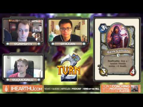Turn2 #32   A Hearthstone Podcast   Frodan, Gnimsh & Savjz