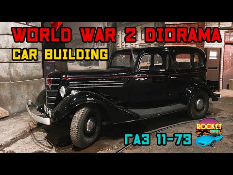 Make Soviet Car for Realistic World War 2 Diorama