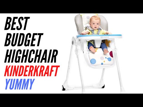 KINDERKRAFT maitinimo kėdutė YUMMY, įvairiaspalvė