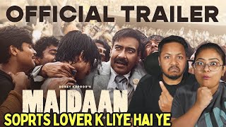 Maidaan Trailer REACTION | Ajay Devgn | Amit Sharma | Boney K | A.R. Rahman | EID 2024