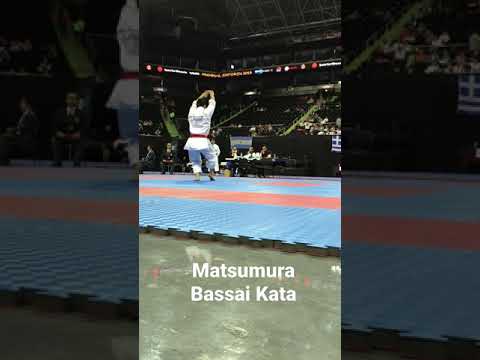 Itaru Oki performs Matsumura Bassai Kata for Gold Medal in 2016 WSKF world championship.