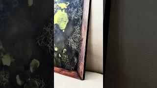 Machová imitácia mapy sveta - Obraz