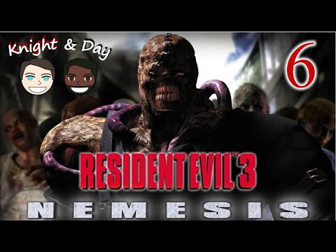 Let's Play Resident Evil 3: Nemesis Blind Hard Walkthrough Part 6 - Hounded By Nemesis And... Hounds