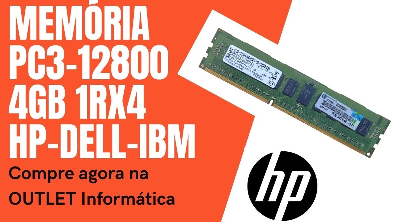 Memória PC3 12800 4GB SMART - Compre agora mesmo na OUTLET Informática