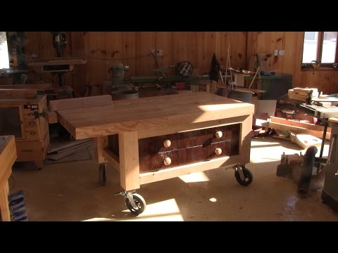The Woodpecker Ep 120 - Mobile Workbench -- part 4