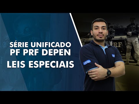 Aula de Leis Especiais para PF, PRF e DEPEN - Alfacon