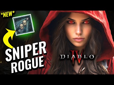 NEW PENETRATING SHOT ROGUE BUILD! Strong Rogue Build Guide for End Game - Diablo 4 Season 1 - 30-100