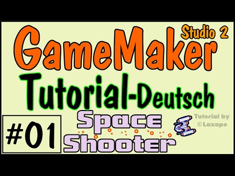 GameMaker Studio 2 | Space Shooter | 01 | Tutorial | Übersicht, Raum, Raumschiff und Bewegung