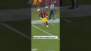 Deebo Samuel makes INCREDIBLE grab 😱 #commanders #deebosamuel #NFL #catch