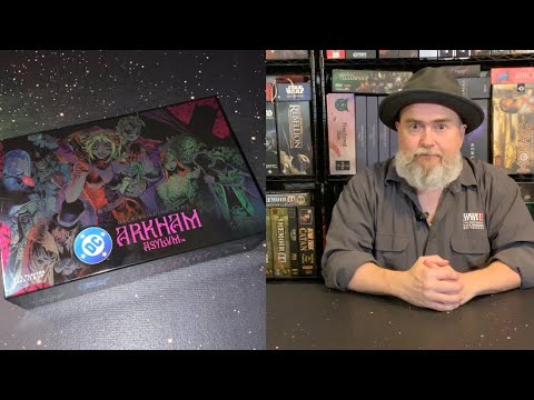 The Discriminating Gamer: DC Deck Building Game: Arkham Asylum