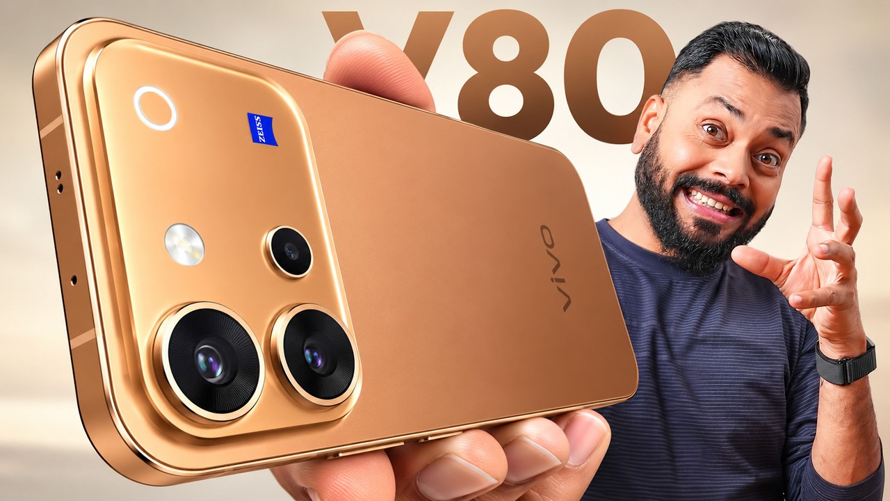 vivo V80 Unboxing & Quick Review ⚡ 144Hz, SD 7 Gen 4, 3X Zeiss Tele 📸, 7200mAh & More