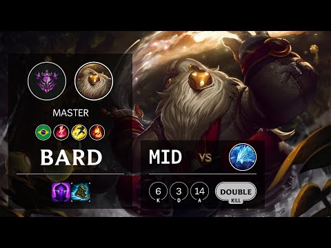 Bard Mid vs Anivia - BR Master Patch 10.12