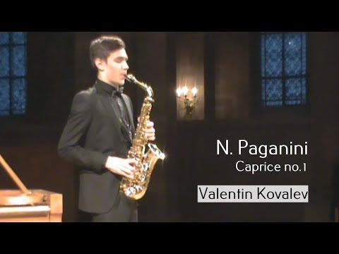 Valentin Kovalev - Paganini Caprice no. 1