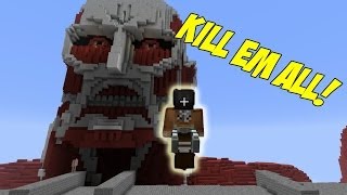 Attack on Titan Minecraft Mod