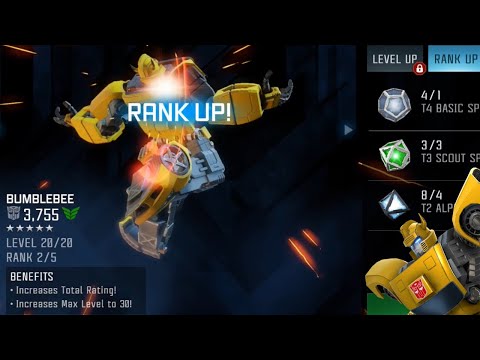 Transformers FTF 5 Star G1 Bee Rank 3!