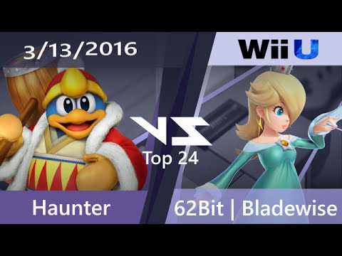 Super SmashNest 5 Top 24 Losers - Haunter (King Dedede) Vs. 62Bit | Bladewise (Rosalina)