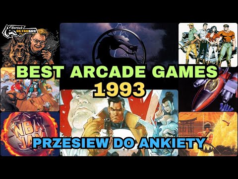 Borsuk Retro Gry TV: AUTOMATY ARCADE - Najlepsze Gry 1993 Roku / Best Arcade Games 1993
