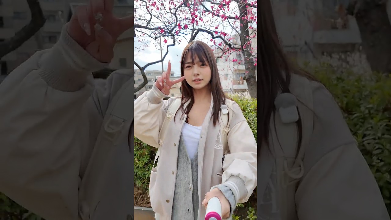 枝垂れ梅綺麗！