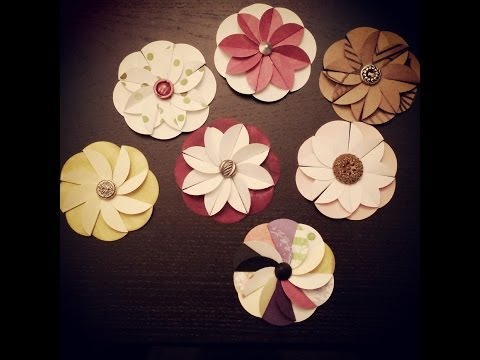 Paper Flower from Circle Punch