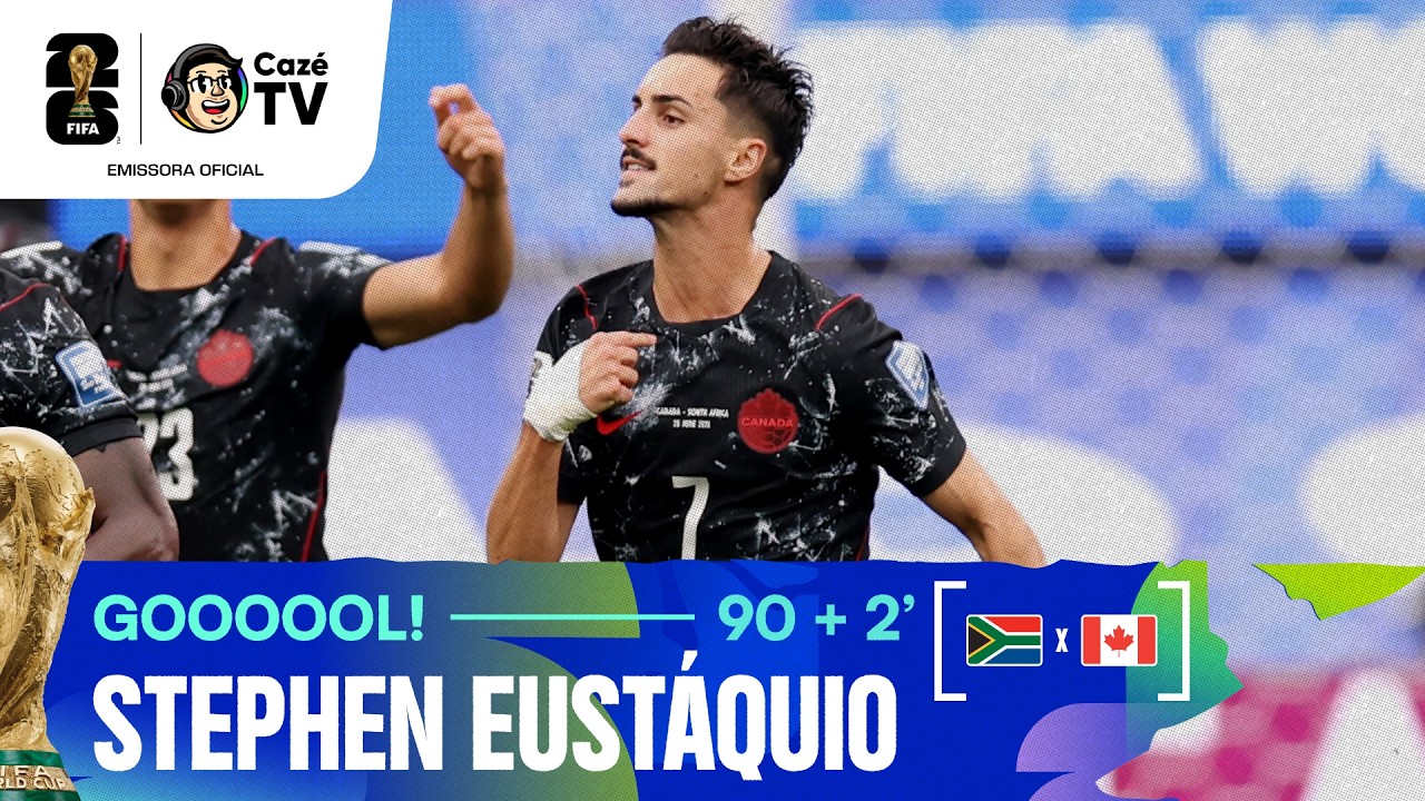 GOOOOOOL! NOS ACRÉSCIMOS EUSTÁQUIO ABRE O PLACAR PARA O CANADÁ QUE VAI GARANTINDO A CLASSIFICAÇÃO