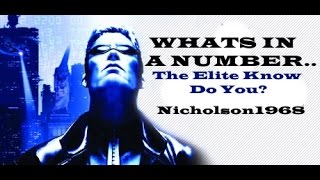 Whats In a Number..The Elite Know..Do You?