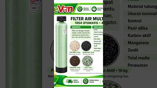 Filter Air Sumur 1054 Otomatis 4 Media untuk Rumah Tangga