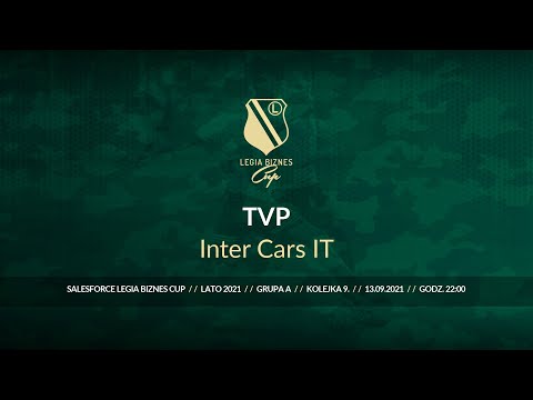 Skrót spotkania TVP - Inter Cars IT ( Legia Biznes Cup Lato 2021 )