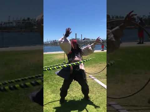 Captain Jack Sparrow HOOPS!